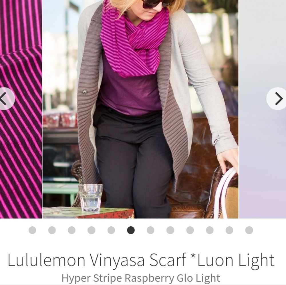 Lululemon Vinyasa Scarf *Luon Light